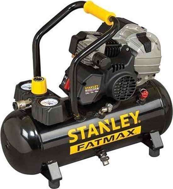 Stanley – Professionele Compressor – Met Smering – Horizontaal – 12 L / 2 pk / 10 bar