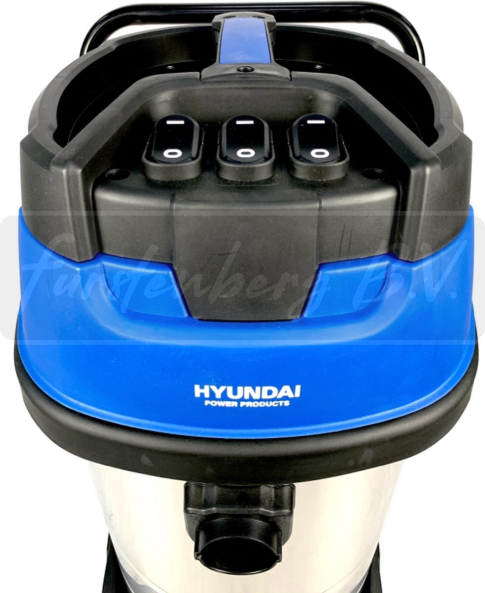 Aspirateur de chantier Hyundai PRO avec prise 2000W - 60 litres - Aspirateur  tout