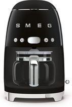 Smeg DCF02BLEU - koffiezetapparaat - zwart