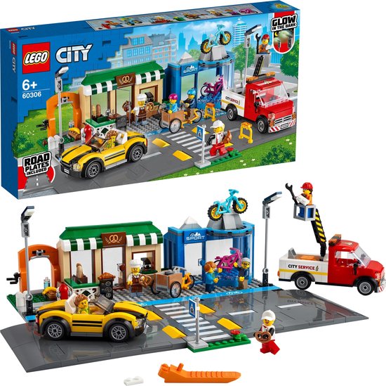 Gehoorzaamheid spek hobby LEGO City Winkelstraat - 60306 | bol.com