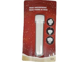 Magisch poedersneeuw - Wit - 27 gram - Magic Snow Tube