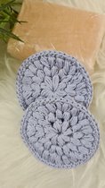 Duurzame Face Pads met een Himalaya zoutblok