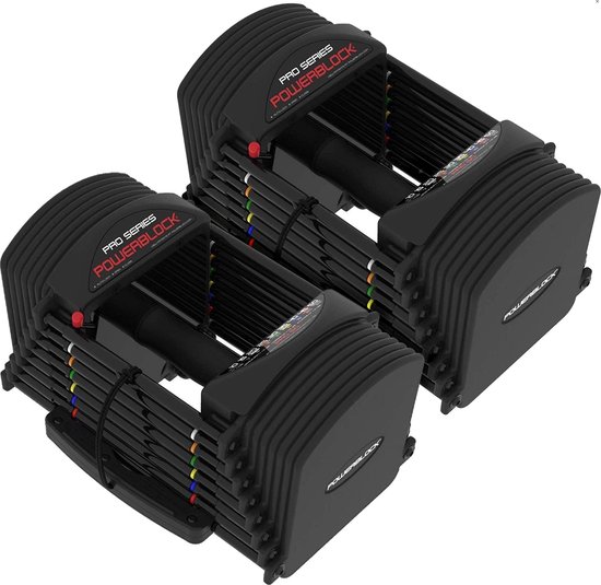 Powerblock Pro Exp Bundel Stage 1 2 3 Verstelbare Dumbbell Set Gewichten 1 41 Kg Bol Com