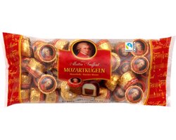 Reber Mixed Mozart Kugeln Chocolate Pralines Box 200g