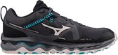 Mizuno Mizuno Mujin Sportschoenen - Maat 42.5 - Vrouwen - donker grijs/zwart/blauw