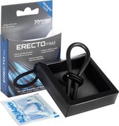 Penisring Cockring Siliconen Vibrators voor Mannen Penis sleeve - Zwart - Potenzduo®