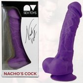 Sex Toys voor Vrouwen Dildo Vibrator Seksspeeltjes Erotiek Toys - Dildo met Zuignap - Glijmiddel - Nacho Vidal®