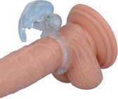 Penisring Cockring Siliconen Vibrators voor Mannen Penis sleeve - Konijn - Intense®