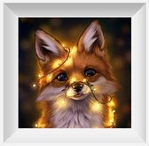 Artstudioclub® Diamond painting volwassenen Vos-30X30cm volledige bedekking