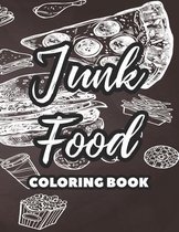 Junk Food Coloring Book