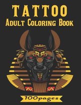 Tattoo Adult Coloring Book