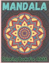 Mandala Coloring Book For Adult