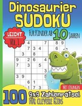 Dinosaurier Sudoku fur Kinder ab 10 Jahren