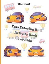 Cars Coloring And Activity Book For Kids
