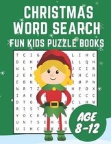Christmas Word Search Fun Kids Puzzle Books Age 8-12