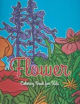 Flower coloring book for kids