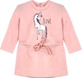 Ducky beau DADR07 jurk/tuniek roze met print 56