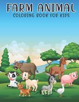 Farm Animal Coloring Book For Kids