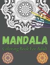 Mandala Coloring Book For Adult
