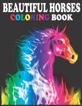Beautiful Horses Coloring Book