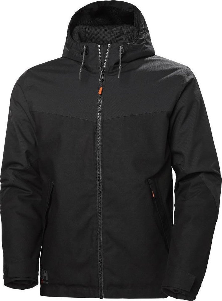 Helly Hansen Oxford Winterjacket  73290 - Mannen - Zwart - S