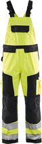 Blåkläder 2660-1804 Bretelbroek High Vis Geel/Zwart maat D112