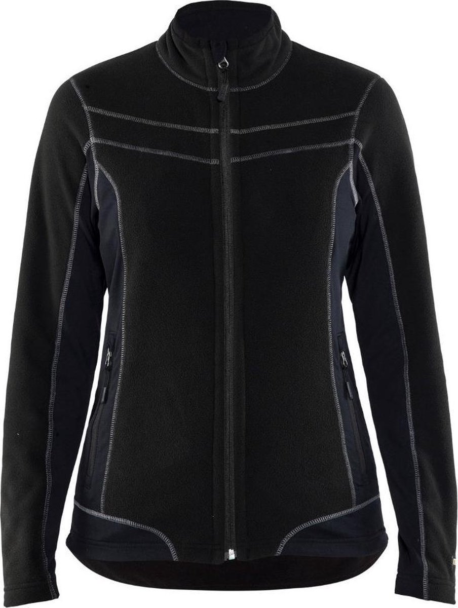 Blåkläder 4924-1010 Dames Microfleecevest Zwart maat L