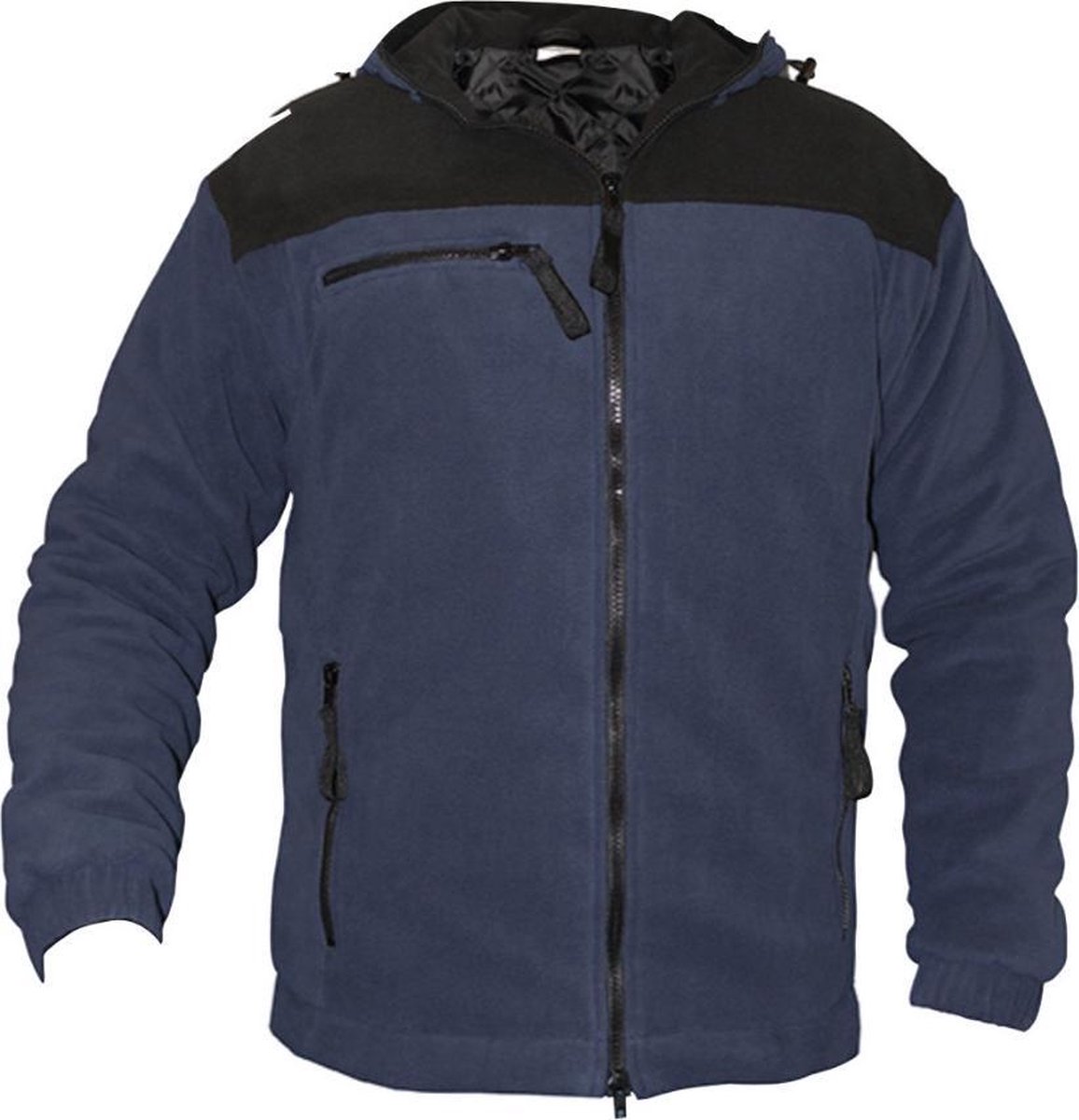 Basicline Moscou Fleece Werkjas Gevoerd Donkerblauw/Zwart