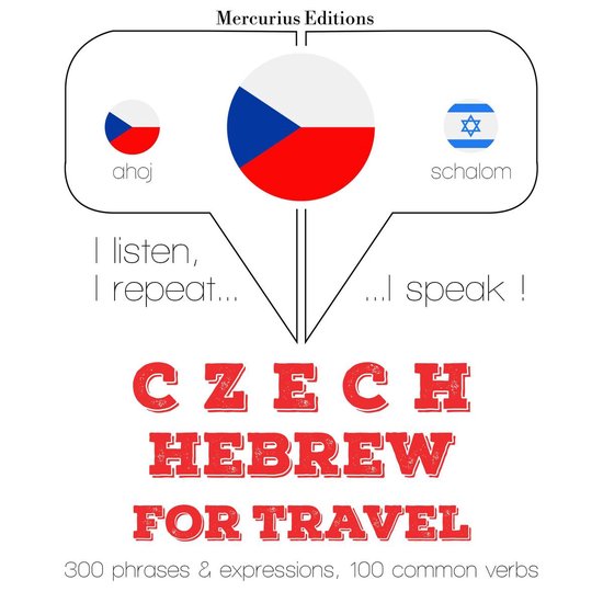 Česky - hebrejsky: Pro cestování - cover
