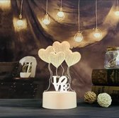 Vemia® - Kerstcadeau - 3D led lamp - 7 kleuren modus - Nachtlamp