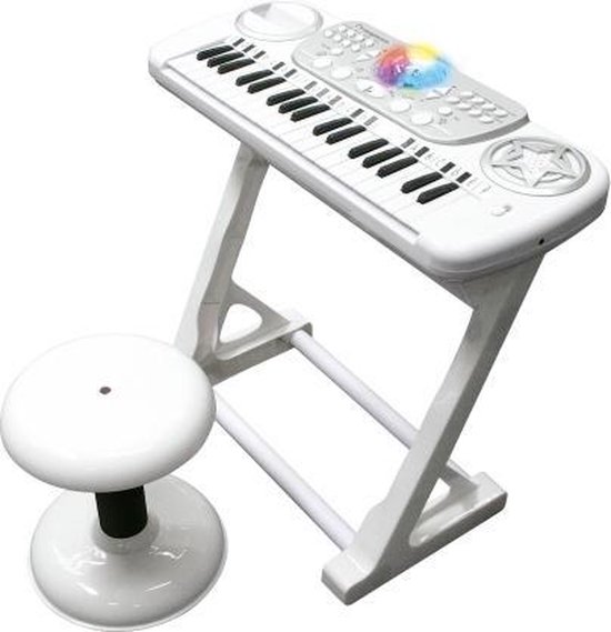 Speelgoed Keyboard - Imaginarium - Piano voor Kinderen - Met Discobal, Krukje en veel Effecten - Inclusief Headset met Microfoon