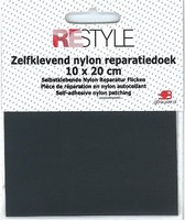 Chiffon de réparation repassable Restyle Zwart - 10 x 20 cm