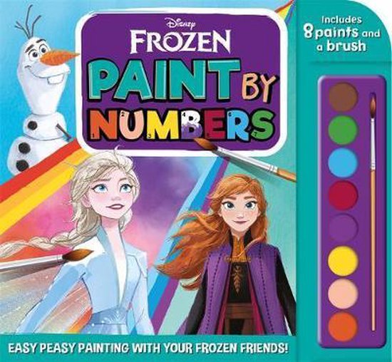 Disney Frozen Paint By Numbers, Autumn Publishing 9781800222472