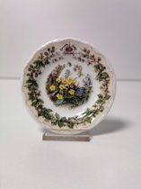 Bordje - Miniatuur - Spring - Ø8cm  - Royal Doulton.