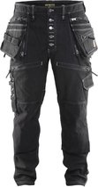 Blåkläder 1999-1141 Pantalon de travail stretch Zwart , taille 150