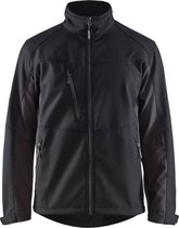 Blaklader 4950 Softshell Werkjas Zwart/Donkergrijs