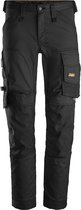 Snickers Workwear AllroundWork, Pantalon de travail extensible avec poches holster noir 104