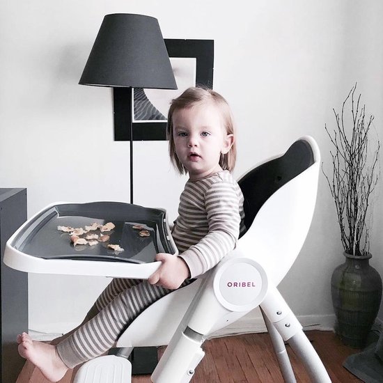 Oribel Cocoon High Chair Gray Slate bol