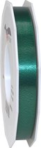 1x XL Hobby/decoratie donkergroene satijnen sierlinten 1,5 cm/15 mm x 91 meter- Luxe kwaliteit - Cadeaulint satijnlint/ribbon