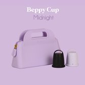 Beppy - Menstruatiecup - Midnight 2 stuks + Lady to go - 1 paarse & 1 zwarte menstruatiecup.