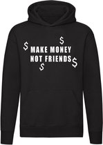 Make money , not friends sweater | crimineel | gangster | cadeau | unisex | capuchon