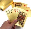 Afbeelding van het spelletje Speelkaarten - kaarten - Set van 54 vergulde kaarten - Waterdichte kaarten - Flexibele kaarten - Buigbare kaarten  - Inclusief certificaat - Luxe uitgave - Limited edition