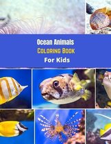 Ocean Animals Coloring Book For Kids