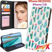 EmpX Telefoonhoesje - Book Case - Geschikt Voor Apple IPhone SE (2020)