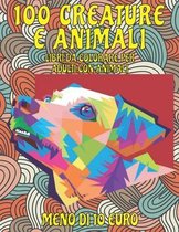 Libri da colorare per adulti con animali - Meno di 10 euro - 100 creature e Animali