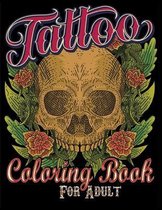 Tattoo Coloring Book for Adult