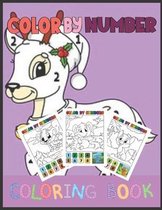 Color by number coloring book