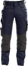 DASSY Dynax D-Flex Werkbroek Stretch Donkerblauw/Grijs