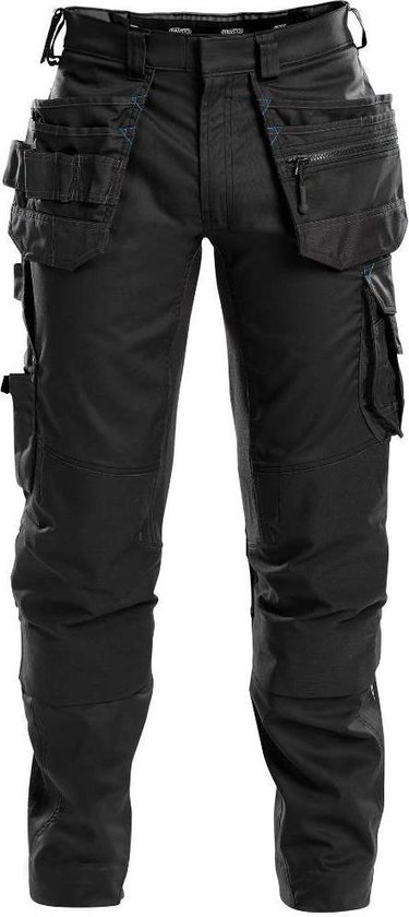 Pantalon multipoches avec stretch et poches genoux