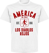 America de Cali Established T-Shirt - Wit - M
